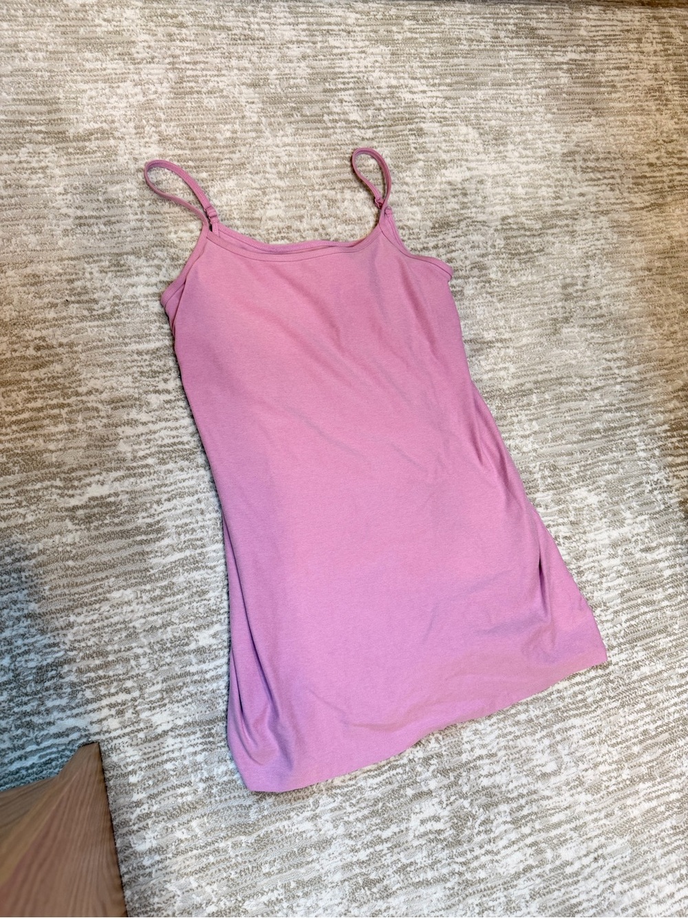 Beyond Yoga Pink Spaghetti-Strap Skort Dress